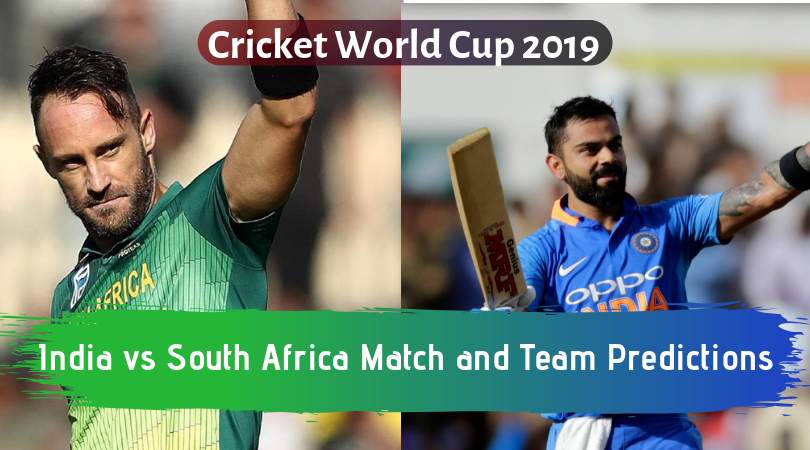 India vs South Africa Match and Team Predictions