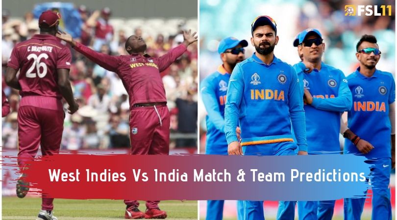 India Vs WI Match prediction