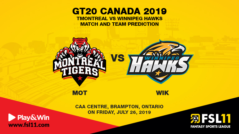 Montreal vs Winnipeg Hawks, Predictions