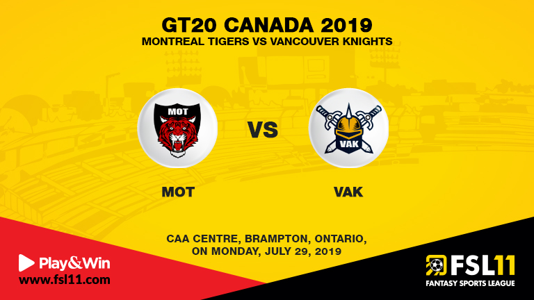 Montreal Tigers vs Vancouver Knights
