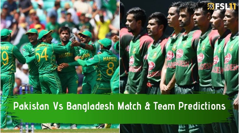 Pakistan Vs Bangladesh match Prediction