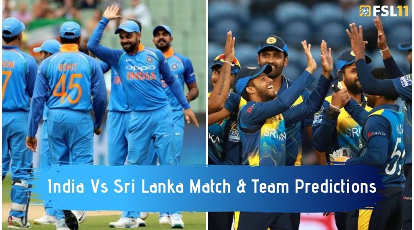 India Vs Sri Lanka match Prediction