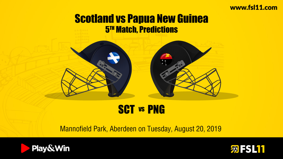 Papua new guinea vs scotland