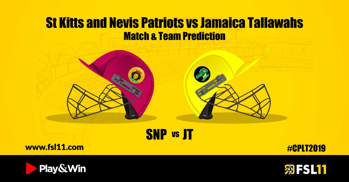 St Kitts and Nevis Patriots vs Jamaica Tallawahs