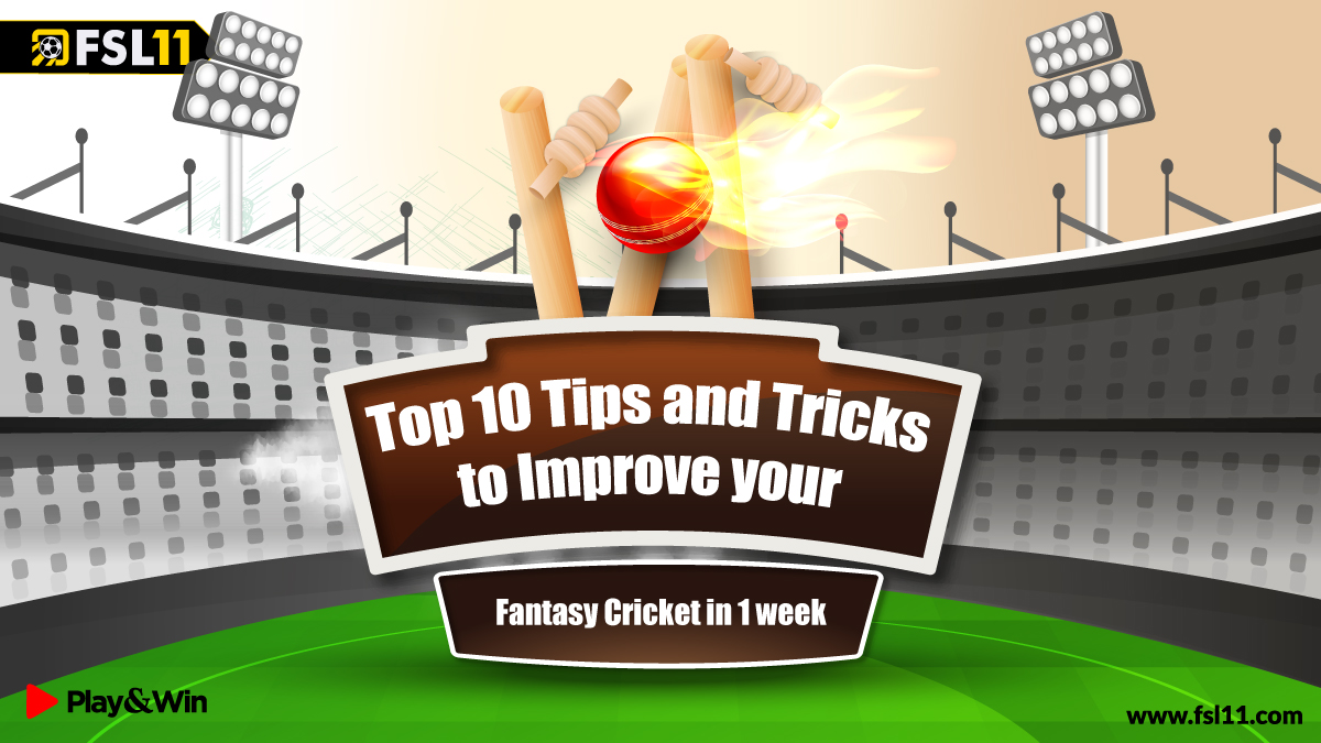 Top fantasy cricket tips & tricks to improve your fantasy game