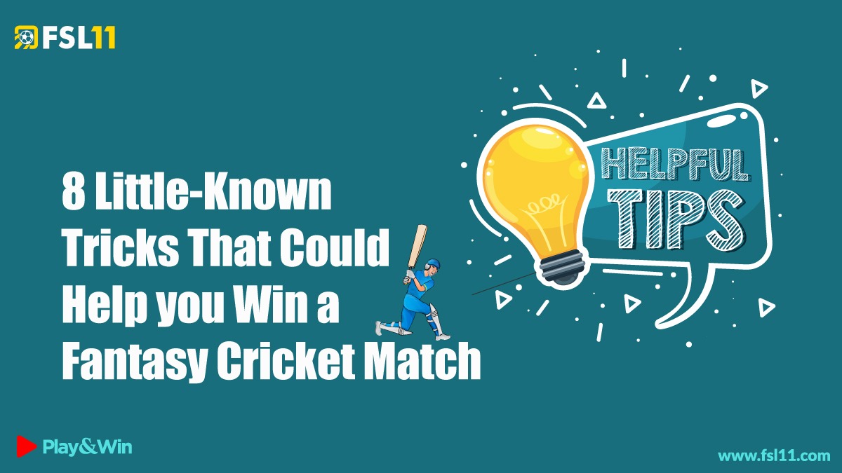 tricks to win in a fantasy cricket match