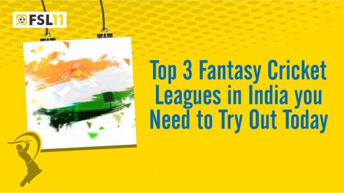 Top 3 Fantasy Cricket Leagues in India you Need to Try Out Today