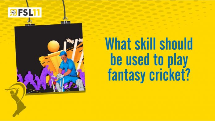 What Skill Should be Used to Play Fantasy Cricket