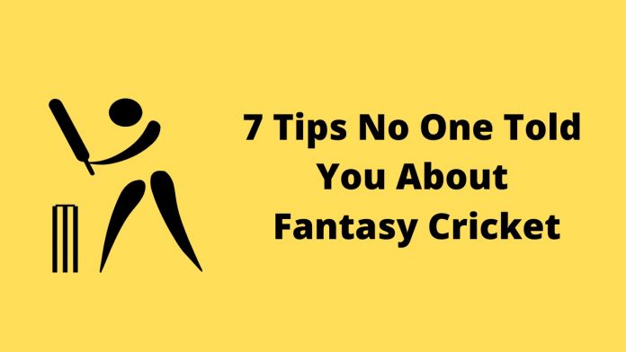7 Tips No One Told You About Fantasy Cricket